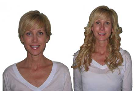 Before And After Hair Extensions Photos Houston Hair Extension Salon