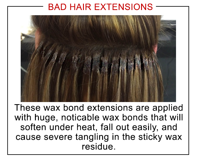 Hair Extension Comparison | Houston Hair Extension Specialist Hair Extension Comparison | Houston Hair Extension Specialist